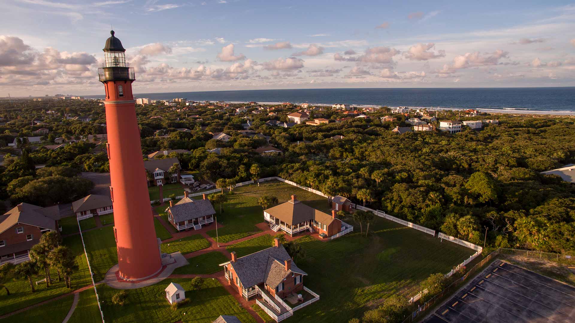 view of Ponce Inlet Lighthouse