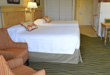 view of guest room and beds