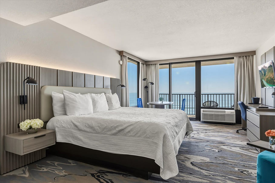 ocean front king efficiency guest room view