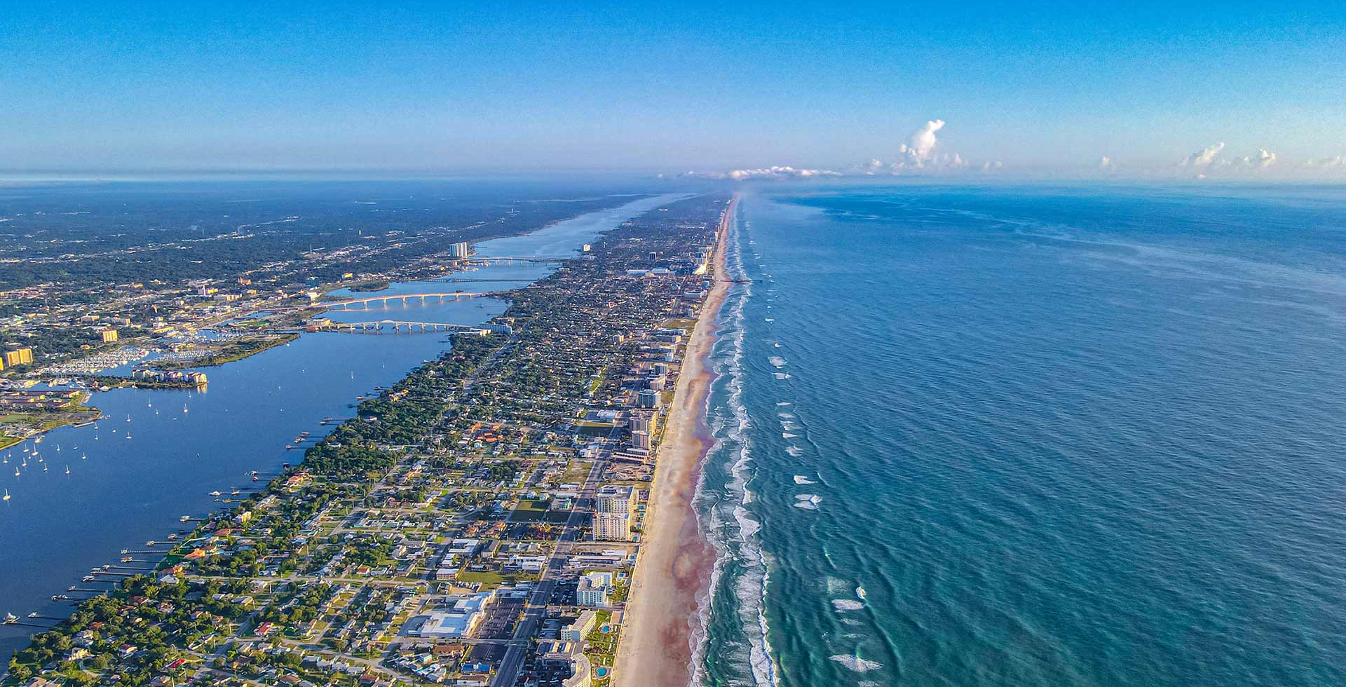 Street view of the Nautilus Inn on Daytona Beach