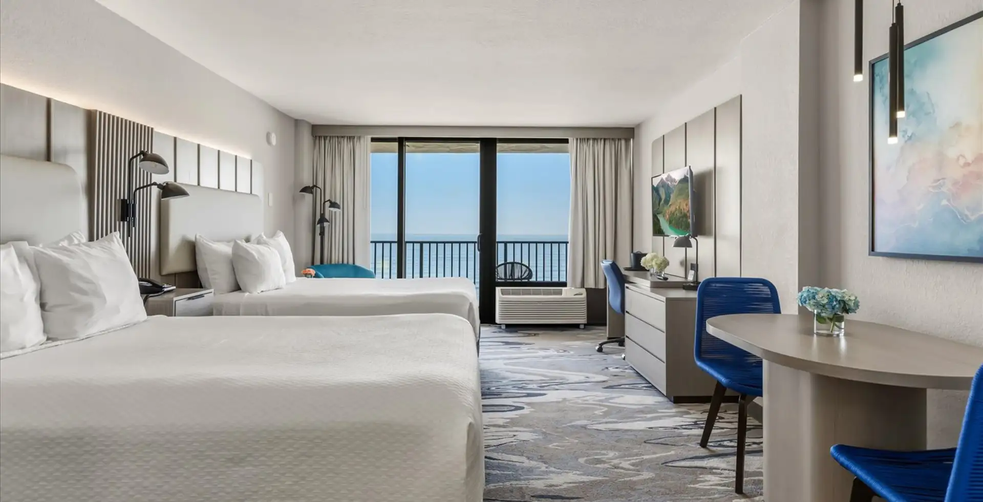 Beach view on Daytona Beach, Florida